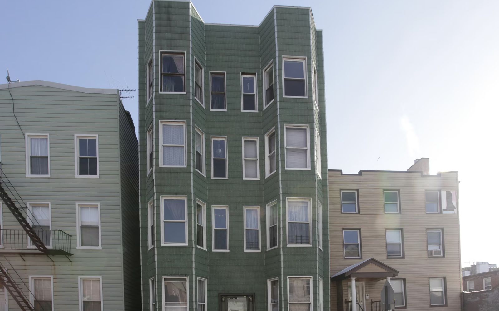 Front of Calyer St, Greenpoint, Brooklyn