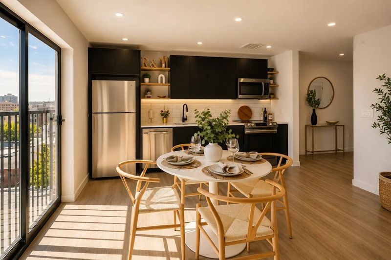 Finished kitchen at Market St, Newark, NJ — photo 3