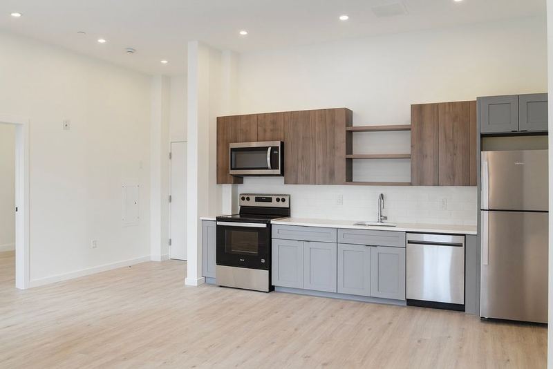 Finished kitchen at Market St, Newark, NJ — photo 2