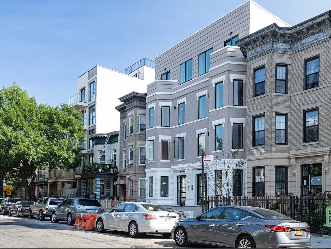 Front of Martense St, Flatbush, Brooklyn
