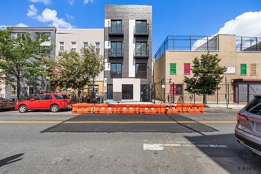 Front of Wilson Ave, Bushwick, Brooklyn