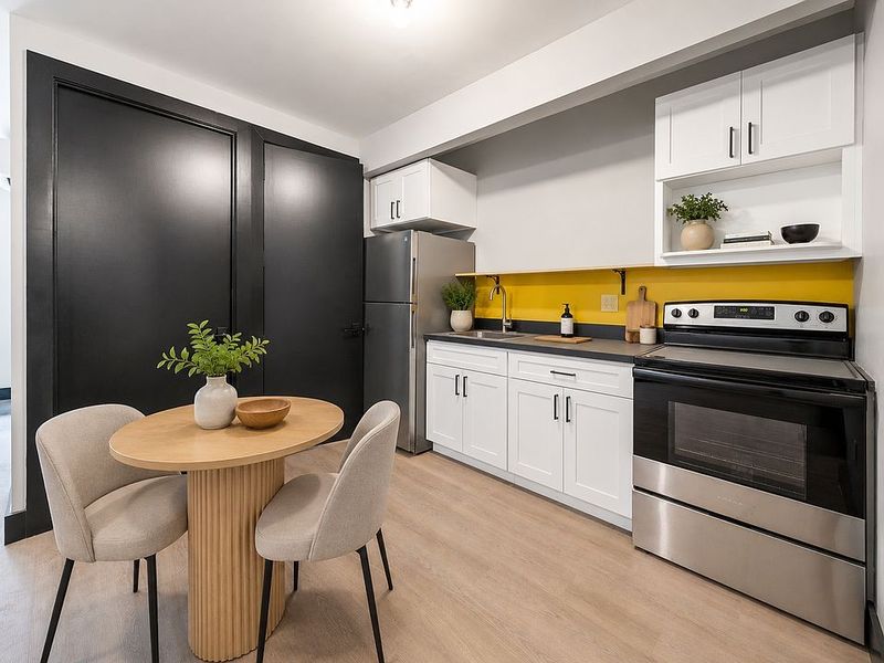 Finished kitchen at Winthrop St, Prospect Lefferts Gardens, Brooklyn — photo 1